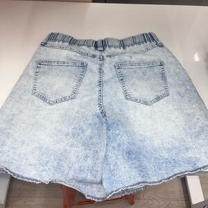 Women's Light Blue Denim Shorts